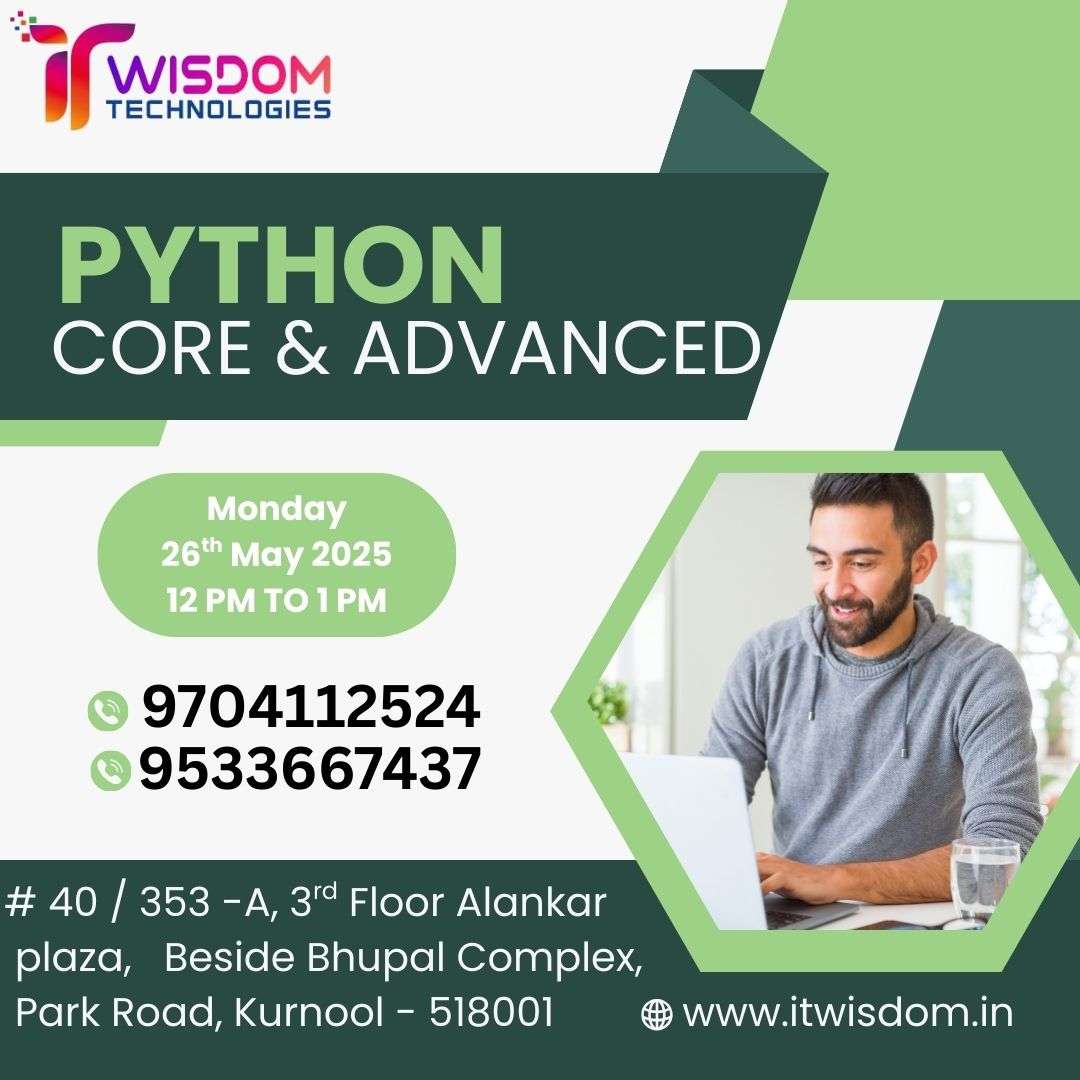 python full stack course​ in Kurnool