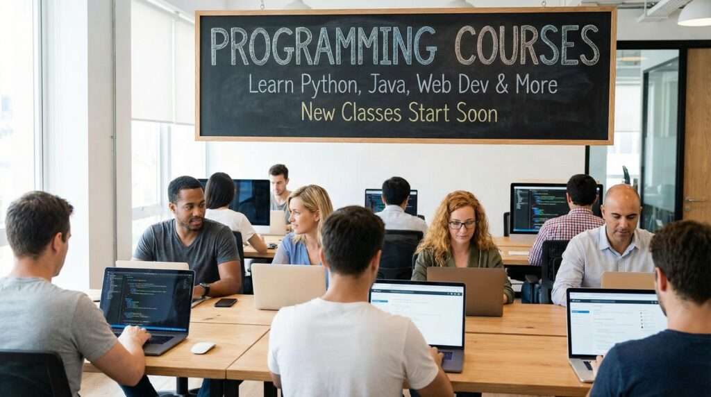 Programming skills training near me