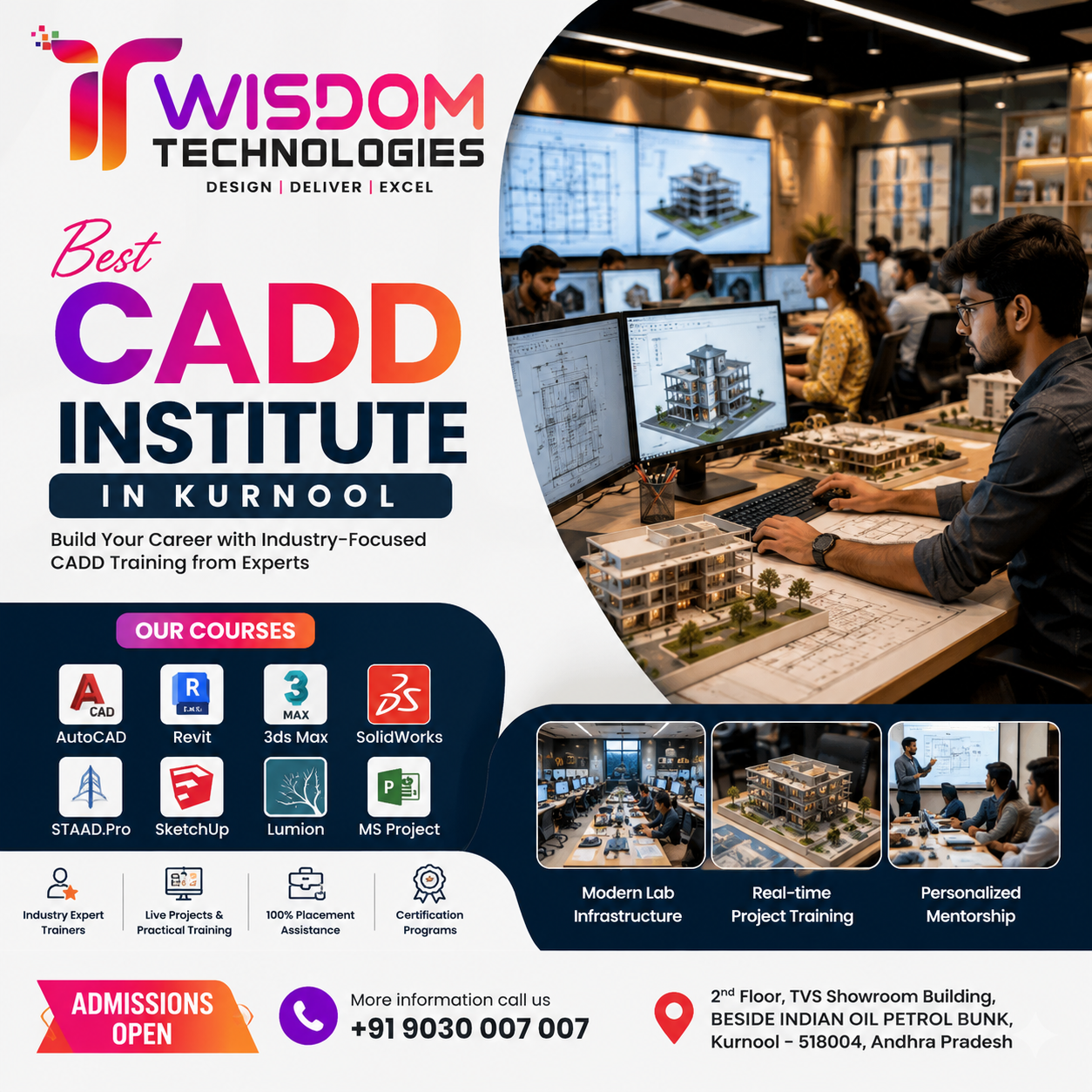 Best CADD Institute in Kurnool