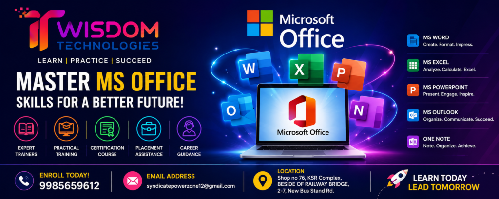 top computer training institute in kurnool