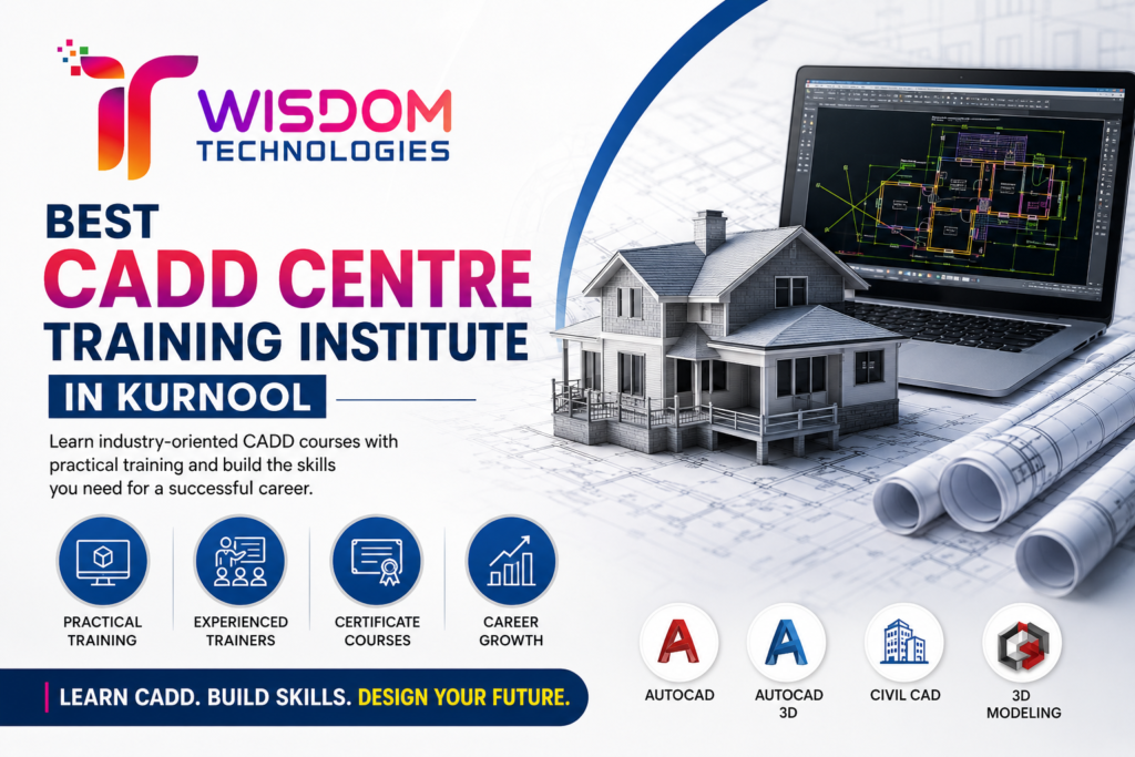 CADD courses for civil engineering students in Kurnool