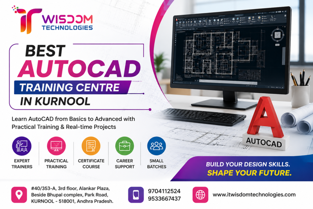 Best CAD Training Institute in Kurnool