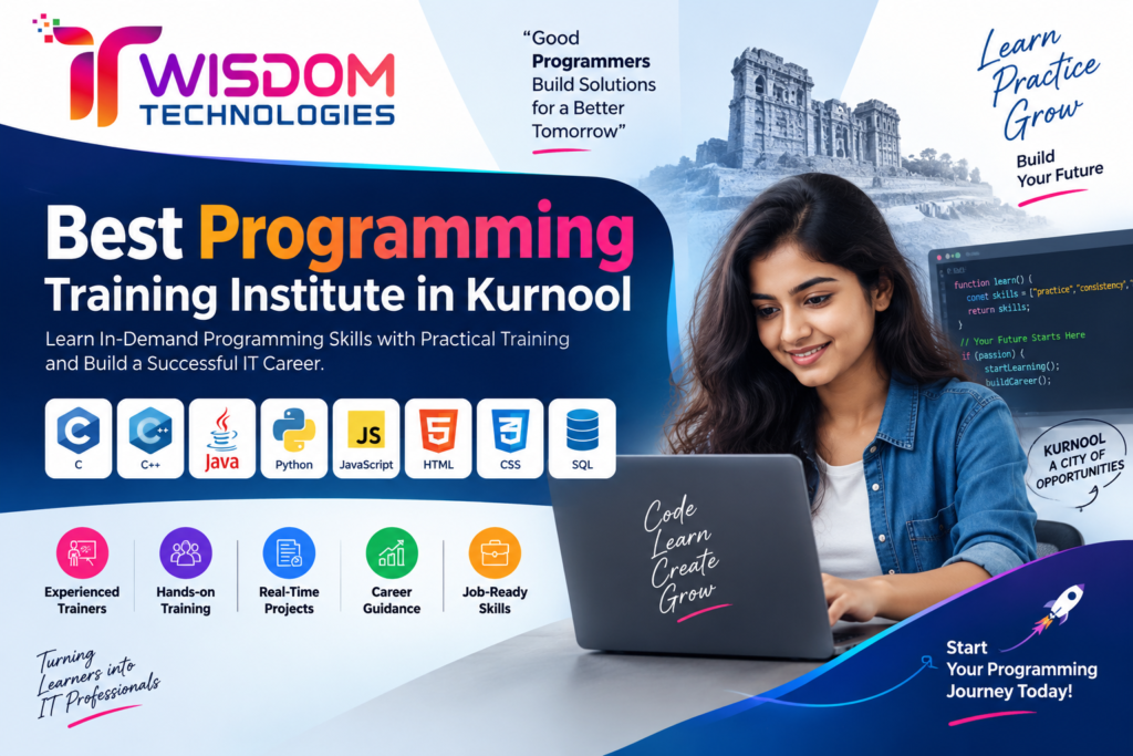 Best Coding Training Institute in Kurnool