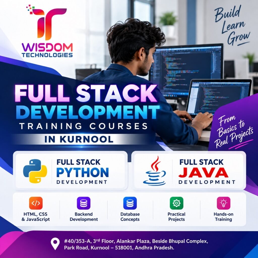 Full Stack Development Training in Kurnool